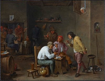 Escena de taberna de David Teniers the Younger